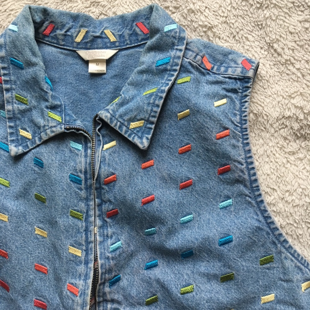 Funky Denim Vest